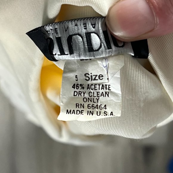 Vintage Studio 1 New York Made in USA Cream Size 14 Women's Jacket - Picture 5 of 10